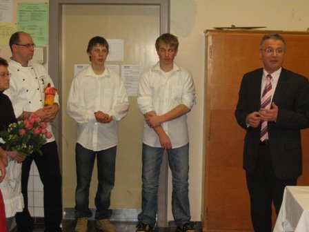 Kochwettbewerb Präsentation